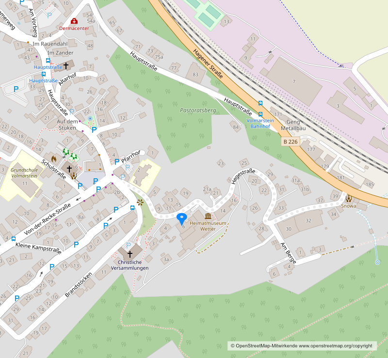 Anfahrt zur Tischlerei Lüdke in Wetter - © OpenStreetMap-Mitwirkende - www.openstreetmap.org/copyright Anfahrt zur Tischlerei Lüdke in Wetter - © OpenStreetMap-Mitwirkende - www.openstreetmap.org/copyright